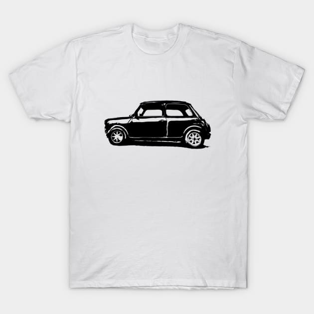 Vintage Mini Cooper T-Shirt by chris@christinearnold.com